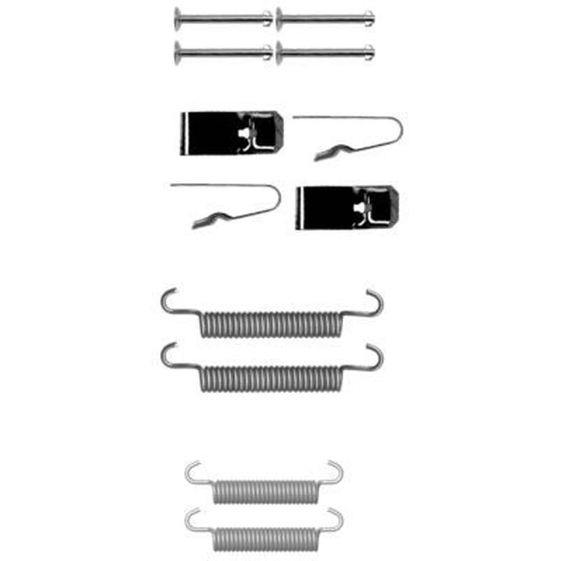 Textar Parking Brake Shoe Accessory Kit Rear 97036400