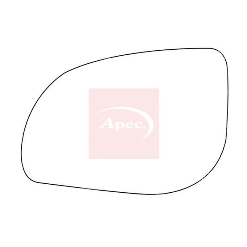 Apec Exterior Wing Mirror Glass Left AMS2618