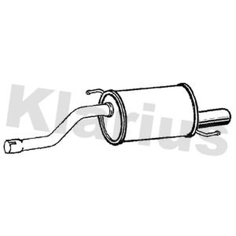 Klarius Box With Tail Pipe Rear GM1060H