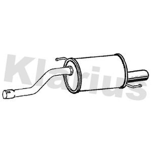 Klarius Box With Tail Pipe Rear GM1060H