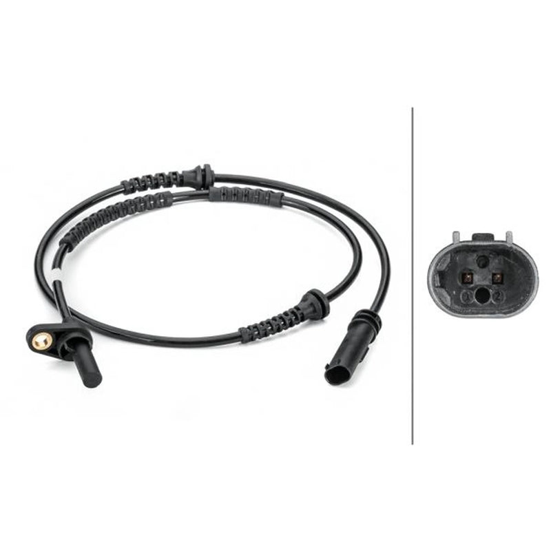 Hella ABS Wheel Speed Sensor Front 6PU 012 806-441