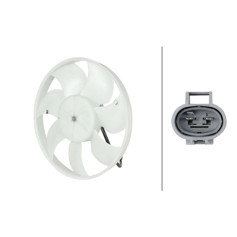 Hella Engine Cooling Fan 8EW 366 420-381