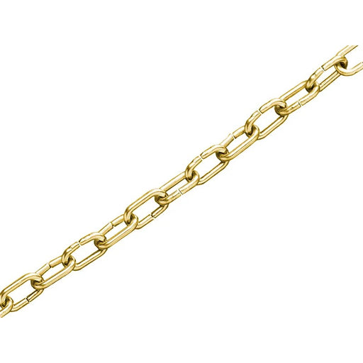 Faithfull Clock Chain Polished Brass 1.6mm x 10m - FAICHCC1610B