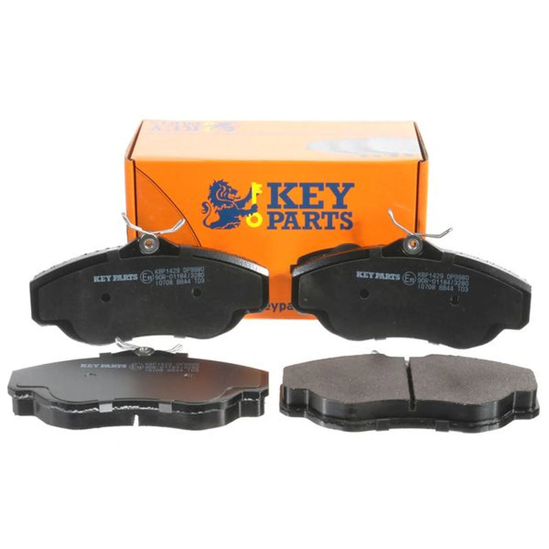 Key Parts 4 x Front Brake Pad Set KBP1429