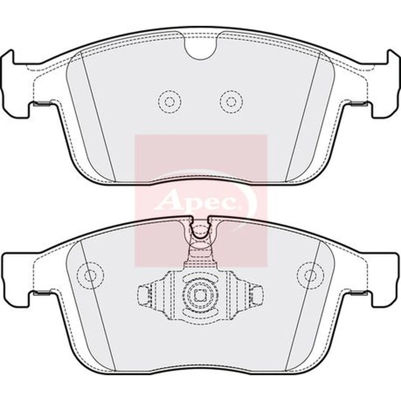 Apec Front Brake Pad Set PAD2160