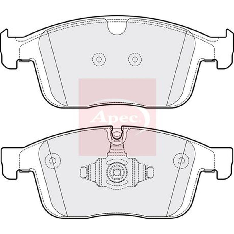 Apec Front Brake Pad Set PAD2160
