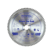 Faithfull TCT Circular Saw Blade Zero Degree 250 x 30mm x 80T - FAIZ25080Z