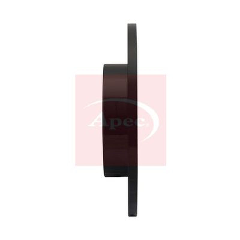 Apec 2 x Solid Rear Brake Discs DSK2755