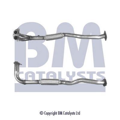 BM Catalysts BM70254 Exhaust Pipe Front Stainless Steel Fits Nissan Primera BM - Town Parts