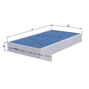 Mahle Cabin Air Filter (Pollen Filter) LAO 1595