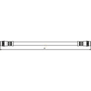 NAPA Brake Hydraulic Hose Line Rear Left NBH1223