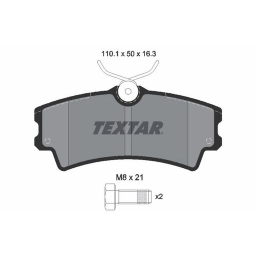 Textar Brake Pad Set 2430201