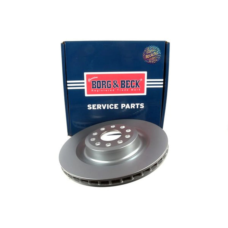 Borg & Beck 2 x Vented Rear Brake Discs BBD6261S