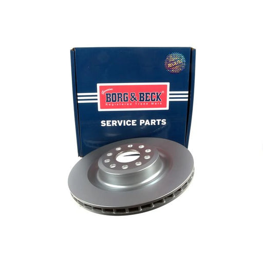 Borg & Beck 2 x Vented Rear Brake Discs BBD6261S
