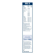 Bosch Twin Spoiler Wiper Blade Set 600mm + 530mm — 801S OE 7H0998003 7H1955425F