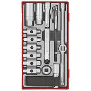 Teng Tools Oil Service Set TT1 16 Pieces 3/8" Drive