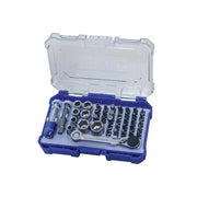 Faithfull Screwdriver Bit & Socket Set, 42 Piece - FAISBSET42