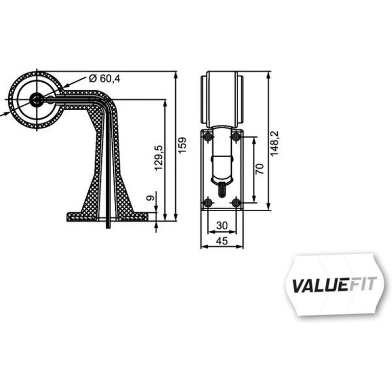 Hella Outline Marker Lamp Md10-30 2XS Lateral Mounting 2XS 357 005-041 2XS 357