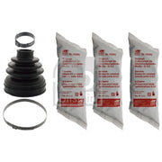 Febi Drive Shaft Bellow Kit transmission sided Rubber 100216