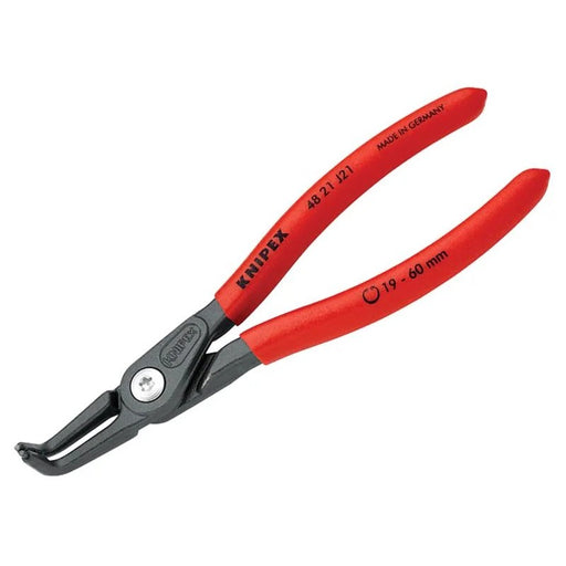KNIPEX 48 21 J21 Precision Circlip Pliers Internal 90° Bent 19-60mm
