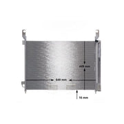 Mahle Air Conditioning Condenser AC 588 000P
