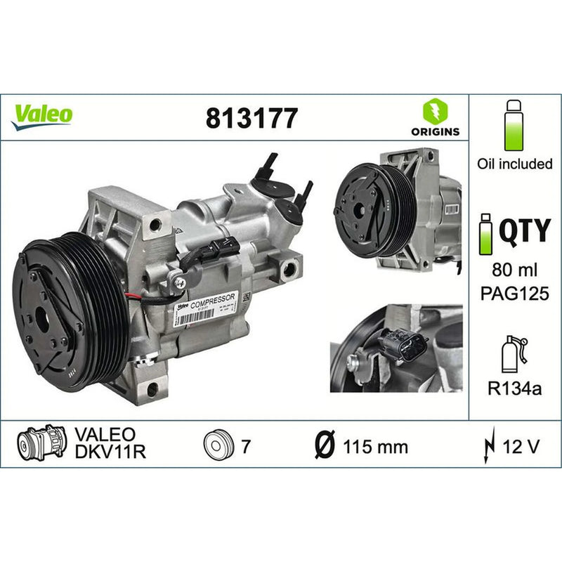 Valeo Air Conditioning Compressor 813177