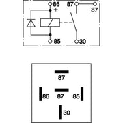 Bosch Main Power Relay 0 332 019 155