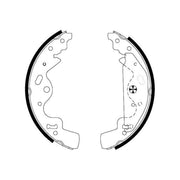 Textar Brake Shoe Set Axle Kit 91063600