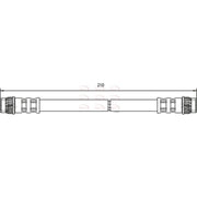 Apec Brake Hydraulic Hose Line Rear HOS3568