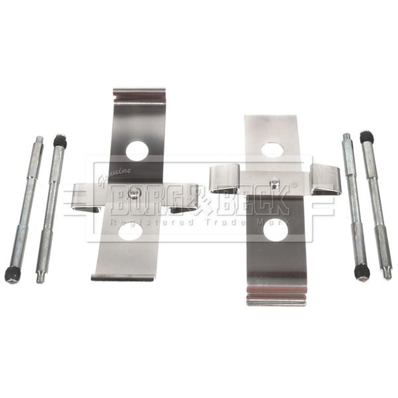 Borg & Beck Brake Pad Accessory Fitting Kit Front BBK1580