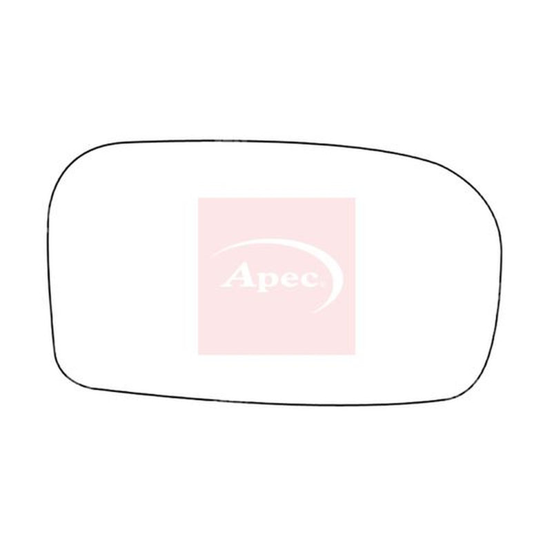 Apec Exterior Wing Mirror Glass Right AMS2620