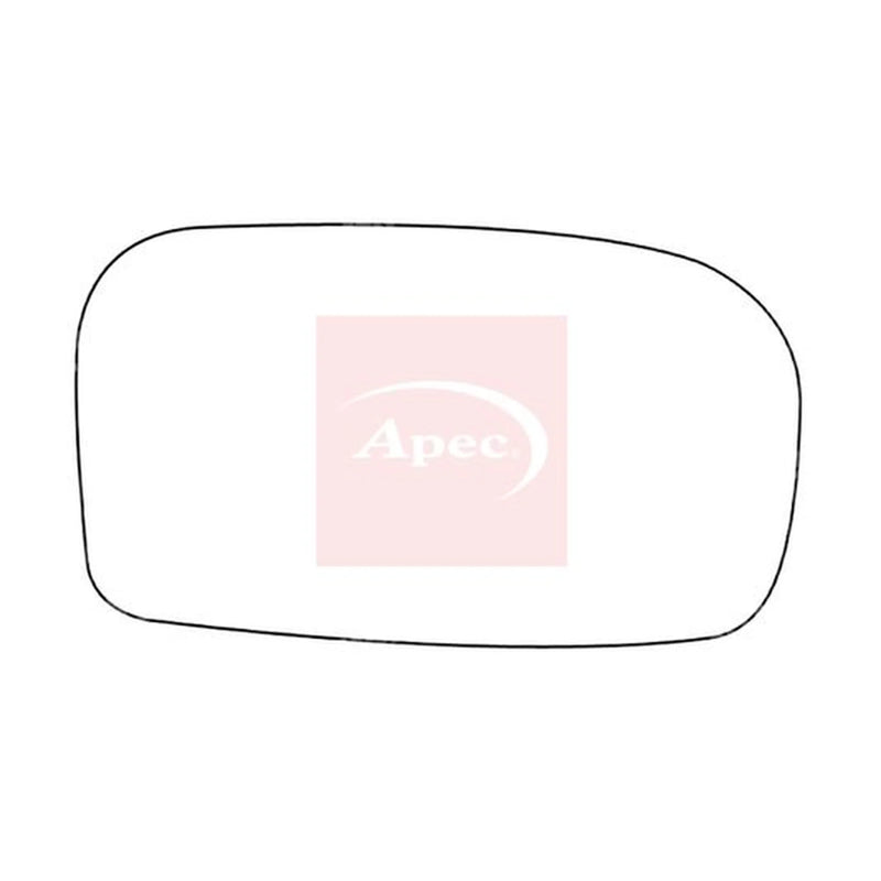 Apec Exterior Wing Mirror Glass Right AMS2620