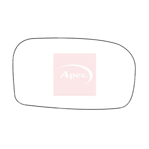 Apec Exterior Wing Mirror Glass Right AMS2620