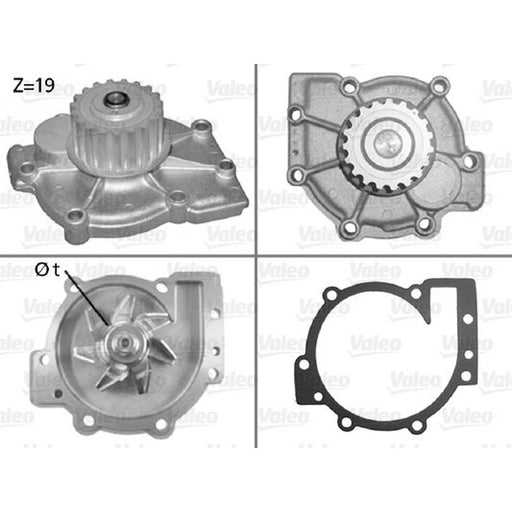 Valeo Engine Cooling Water Pump 506325