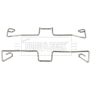 Borg & Beck Brake Pad Accessory Fitting Kit Front BBK1324
