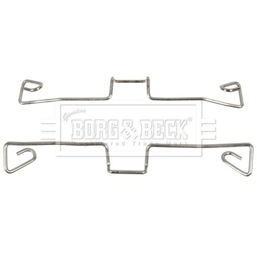 Borg & Beck Brake Pad Accessory Fitting Kit Front BBK1324