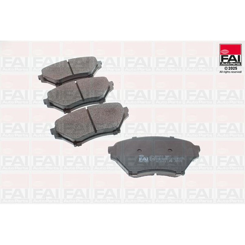 FAI Front Brake Pad Set BP653