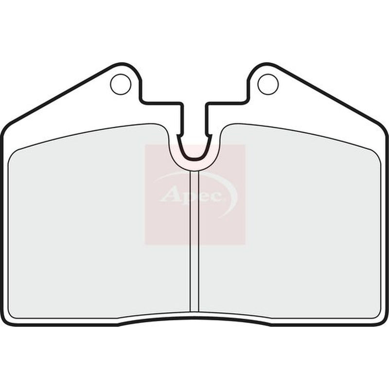 Apec Rear Brake Pad Set PAD660