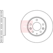 Apec 2 x Vented Front Brake Discs DSK2206