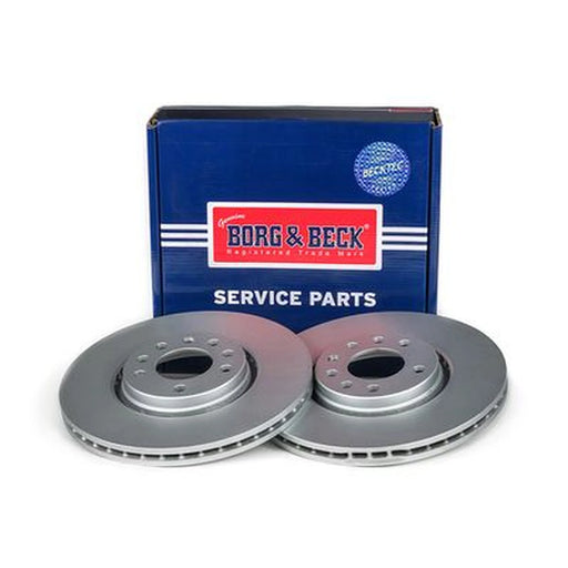 Borg & Beck 2 x Vented Front Brake Discs BBD4436