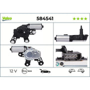 Valeo Front/Rear Wiper Motor Rear 584541