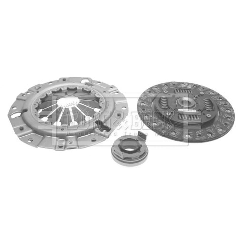 Borg & Beck Clutch Kit Set 3pc 190mm HK2434