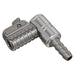 Sealey 90 Angled Swivel Tyre Inflator Clip-On Connector 8mm Bore PCL8A Sealey  - Town Parts