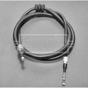 Borg & Beck Handbrake Cable Left Rear BKB1081