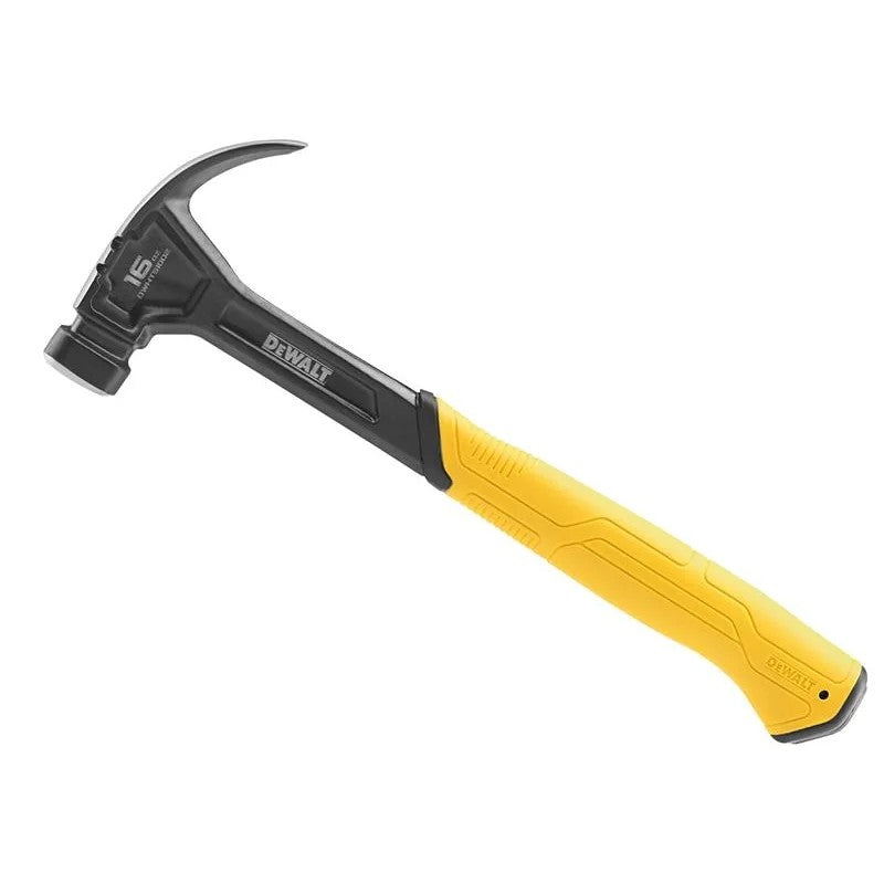 DEWALT Hand Tools Curve Claw Smooth Face Hammer 454g (16oz) - DWHT51002-0