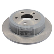 Febi 2 x Solid Rear Brake Discs 108542