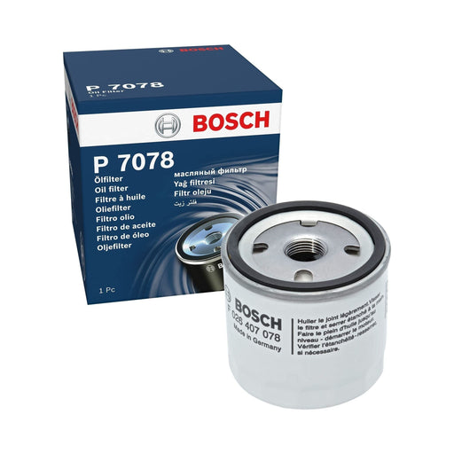 Bosch Car Oil Filter P7078 F026407078 BOSCH  - Town Parts