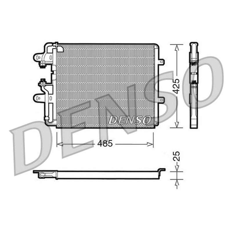 Denso Air Conditioning Condenser DCN09030