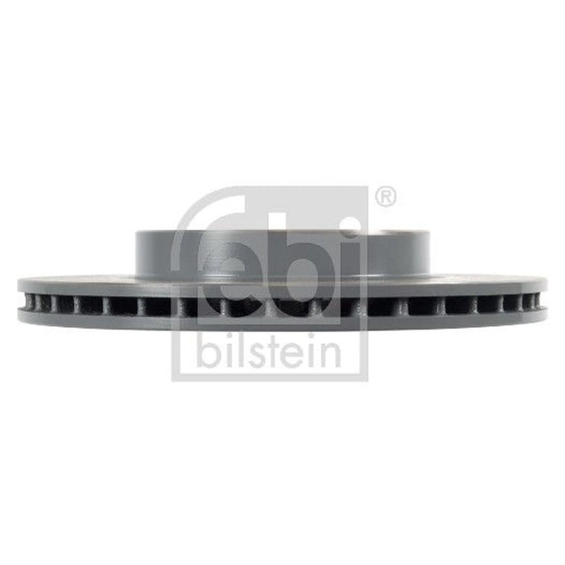 Febi 2 x Internally Vented Front Brake Discs 108614