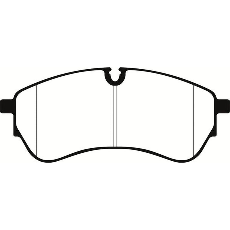 Abtex Front Brake Pad Set PLU2450